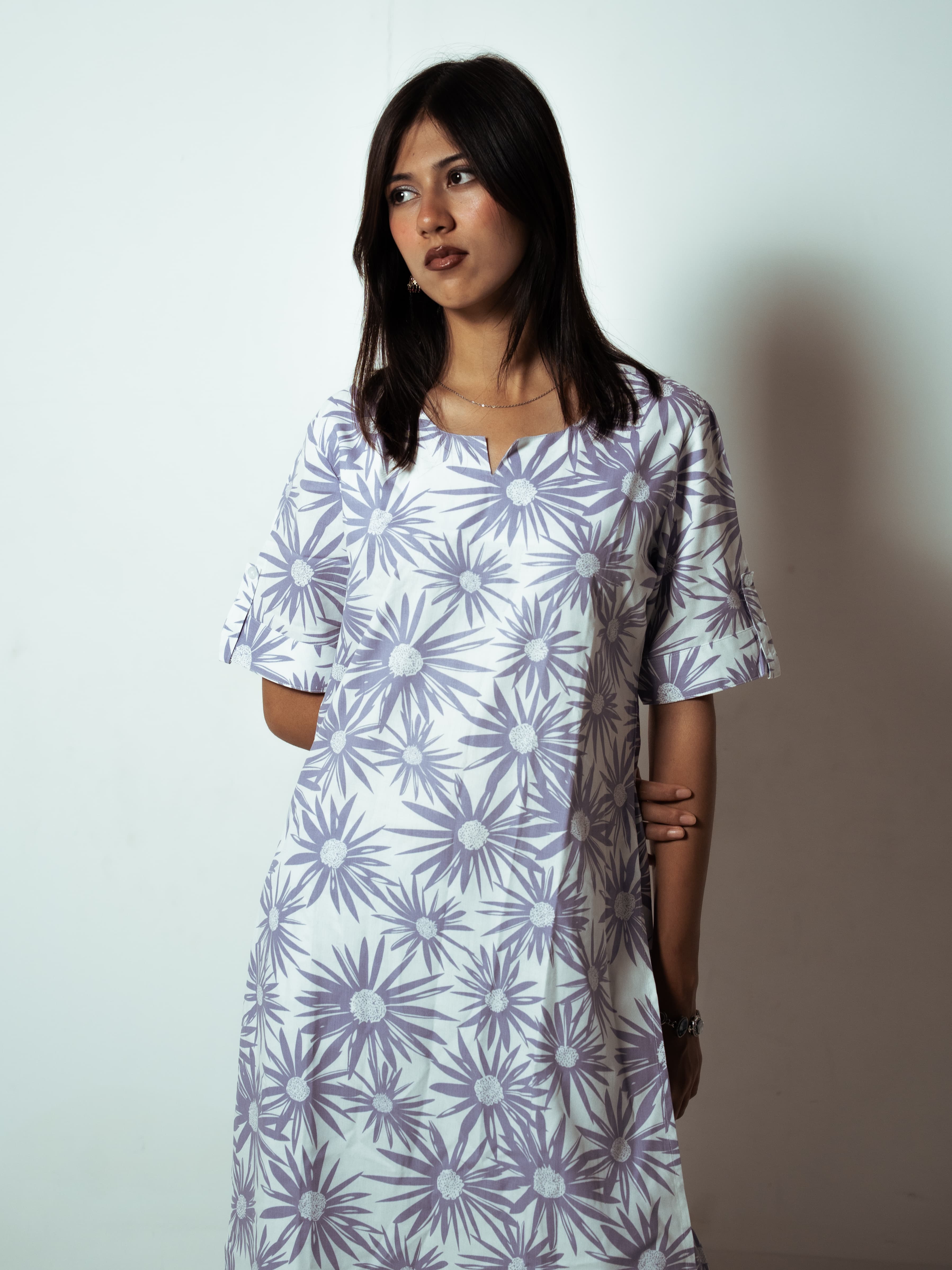 Women Printed Regular Kurta Co-rd set 7007